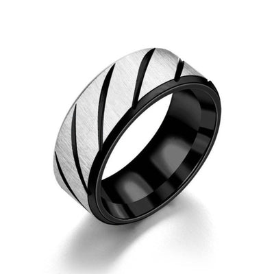 Infinite Wave Pattern ring