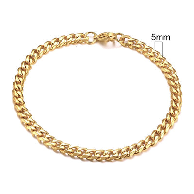 Chunky Miami Curb Chain Bracelet