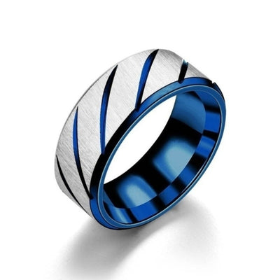 Infinite Wave Pattern ring