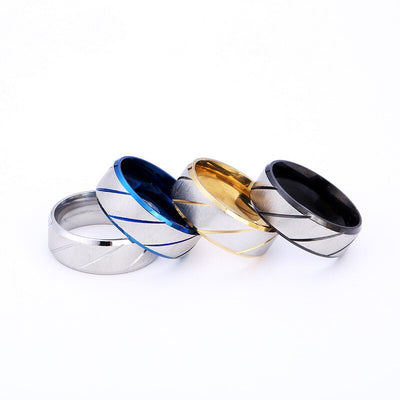 Infinite Wave Pattern ring