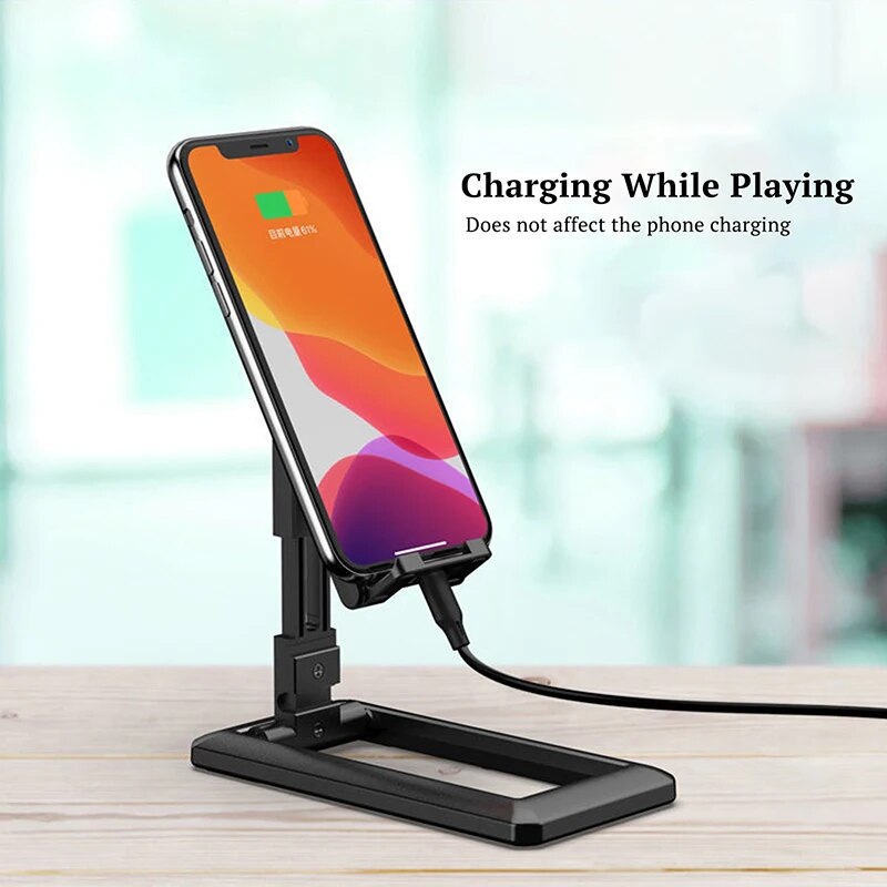 Folding Phone Holder Table Mobile Phone Holder Portable Phone Holder Portable Foldable Phone Holder for iPad iPhone Samsung