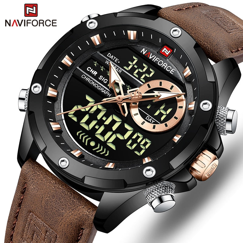 LED Quartz Sport Men Watches