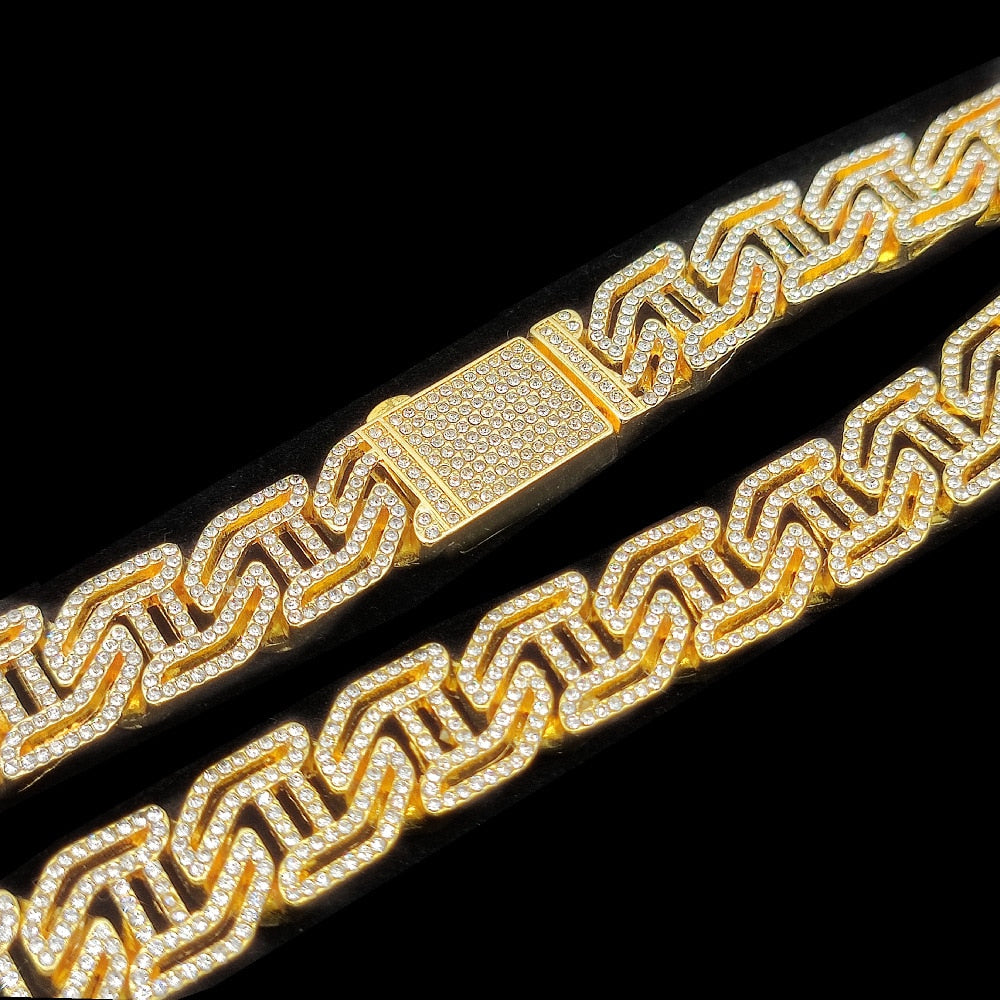 Baguette Curb Chain