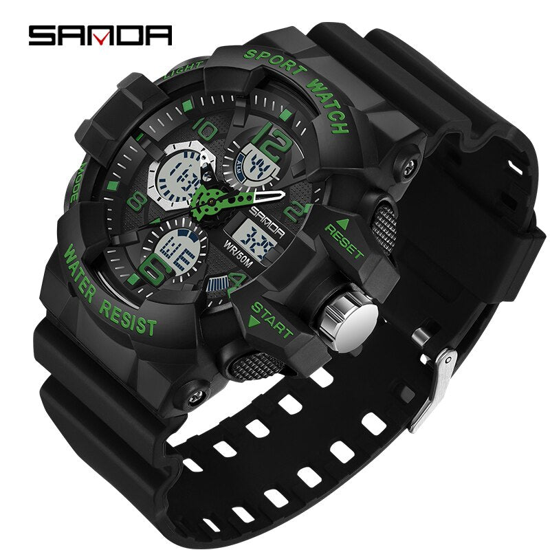 Men Digital Shock Sports Watches