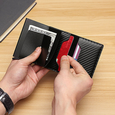 Carbon Fiber Card Holder Wallets